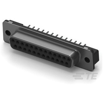 D-subコネクタ 25極 メス スルーホール TE CONNECTIVITY