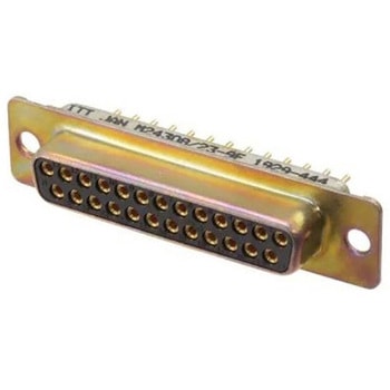 D-subコネクタ 25極 メス パネルマウント AMPHENOL