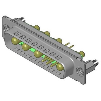 D-subコネクタ 9極 メス PCBマウント FCT - A MOLEX COMPANY