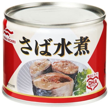賞味期限2025年7月1日サバ缶　水煮24入×4ケース(190g×96缶)