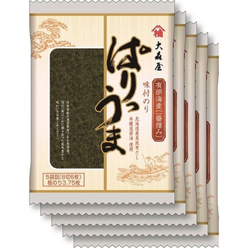 ぱりうま味付おかずのり5袋 1ケース(20個) 大森屋 【通販モノタロウ】