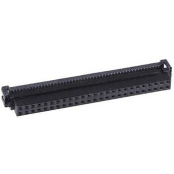 IDCコネクタ 2.0mmピッチ 50極 2列 メス AMP-LATCHシリーズ TE Connectivity Japan(旧:TYCOELECTRONICS(タイコエレクトロニクス))