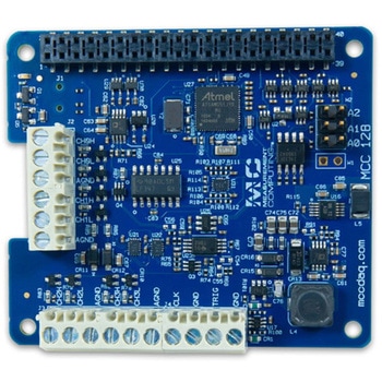 MCC128 Raspberry Pi用の電圧測定用DAQ HAT DIGILENT