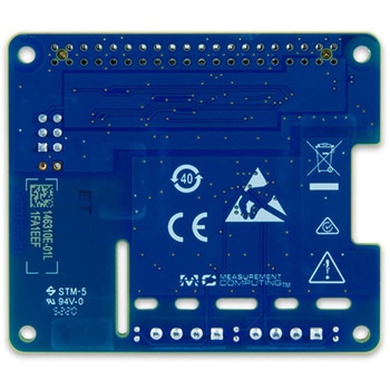 MCC134 Raspberry Pi用熱電対測定DAQ HAT DIGILENT