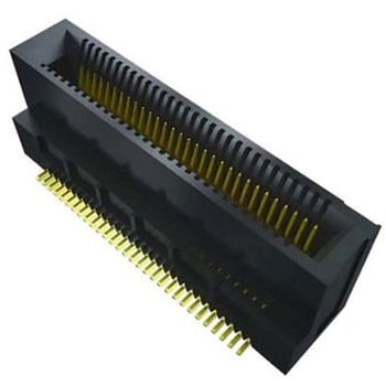 MEC6 0.635mmピッチ 1列 ライトアングル SMT メス カードエッジコネクタ 1セット 120個入 SAMTEC