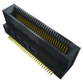 MEC6 0.635mmピッチ 1列 ライトアングル SMT メス カードエッジコネクタ 1セット 300個入 SAMTEC