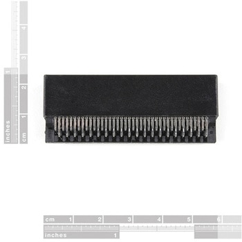 micro：bit Edge Connector - PTH， Right Angle 80-pin SPARKFUN
