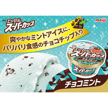 [冷凍]明治 エッセル スーパーカップ チョコミント 明治