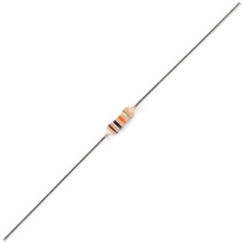 Resistor 10K Ohm 1/4 Watt PTH - 20 pack Thick Leads SPARKFUN