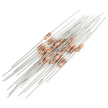 Resistor 1K Ohm 1/4 Watt PTH - 20 pack Thick Leads SPARKFUN