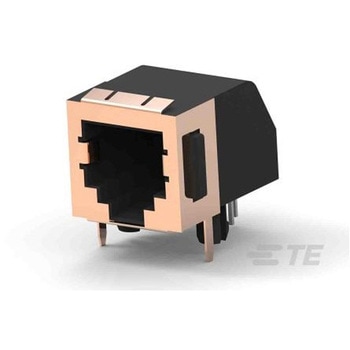 RJ125コネクタ メス RJ25コネクタ スルーホール Cat3 1セット 152個入 TE CONNECTIVITY