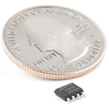 Serial Flash Memory - GD25Q40CTIGR 4Mb， 120MHz SPARKFUN