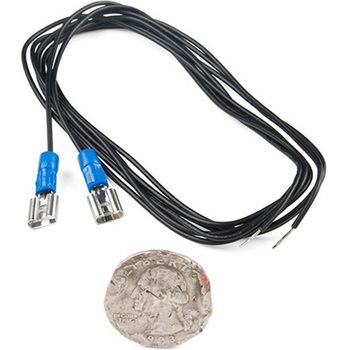 Spade Connector Wire - 3ft， Female 2 Pack SPARKFUN