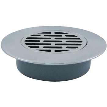 ステンレスツバ付排水目皿 ミヤコ