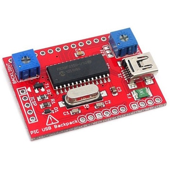 USB and serial enabled LCD backpack Seeed Studio