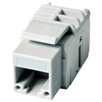 イーサネットコネクタ メス RJ11コネクタ、RJ12コネクタ、RJ45コネクタ キーストーンマウント Cat6 Telegartner