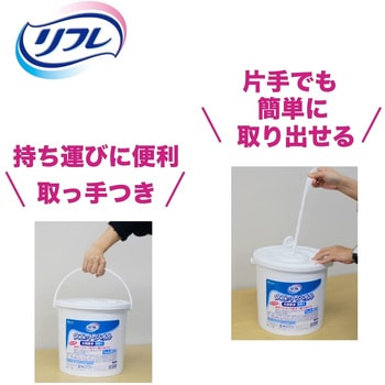 ウエットタオル大判厚手 250枚入 リブドゥコーポレーション