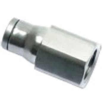 エア継手 コネクタA：G 3/8 メス コネクタB：プッシュイン10 mm チューブねじ込み 1袋 10個入 Legris(レグリ)