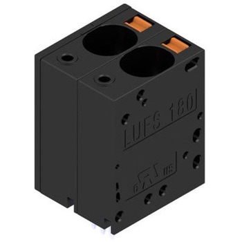 クランプ金具 LUシリーズ 10mmピッチ 1列 2極 WEIDMULLER