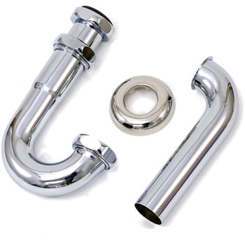 Pトラップ金具無 欧米仕様 ミヤコ