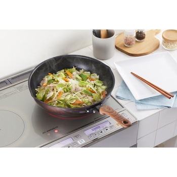 和楽亭 絢 IHいため鍋 30cm 竹原製缶