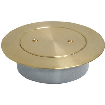 ツバ付掃除口 メッキ無 ミヤコ