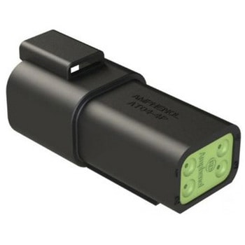 ケーブルコネクタ 4極 オス レセプタクル 1袋 5個入 AMPHENOL