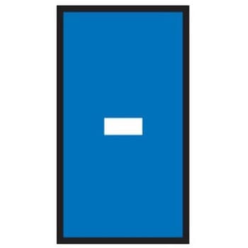 ケーブルマーカークリップ 青 1袋 1000個入 ヘラマンタイトン(タイトン)