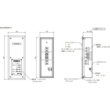端子ボックス 大阪避雷針工業(OHK)