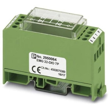 サージプロテクタ 250V ac DINレール 75 x 22.5 x 55mm EMG 22-DIO 7M フエニックス・コンタクト