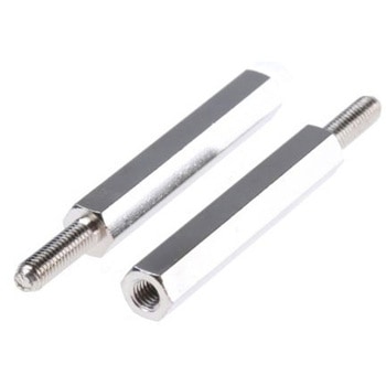 スタンドオフ 六角 黄銅 M3 x 30mm 1袋 100個入 RICHCO
