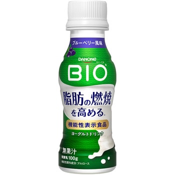[冷蔵]ダノンビオ 脂肪燃焼 ヨーグルトドリンク ブルーベリー風味 100g ダノンジャパン