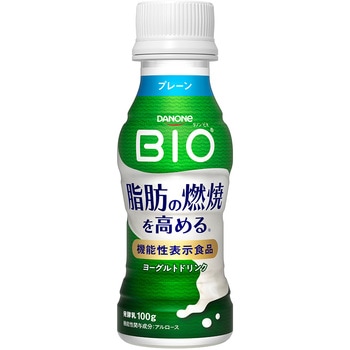 [冷蔵]ダノンビオ 脂肪燃焼 ヨーグルトドリンク プレーン 100g ダノンジャパン