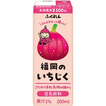 豆乳飲料いちじく ふくれん
