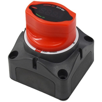 デジタル電圧計付きメインスイッチ マリンテック