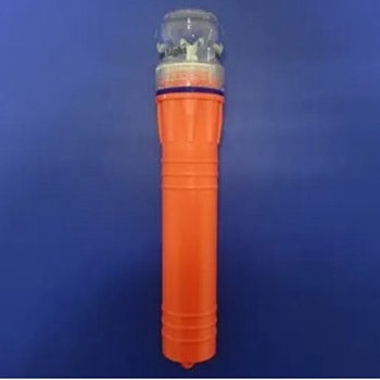 点滅灯 センサーあり 青色 マリンテック