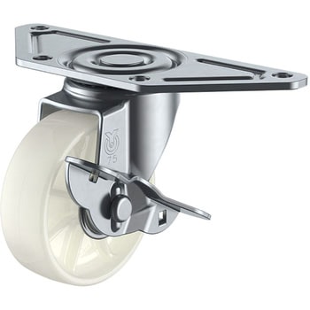 コーナーキャスター SGC型 ストッパー付 - ユーエイキャスター
