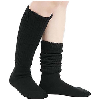 快温ソックス ハイソックス ブラック - 万方商事