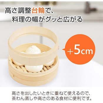 中華せいろ 21cm 5点セット 万方商事