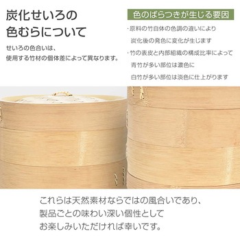 炭化中華せいろ 21cm 5点セット - 万方商事