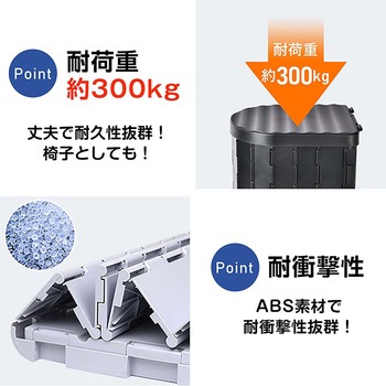 防災用 簡易トイレ 12回分  ブラック - 万方商事