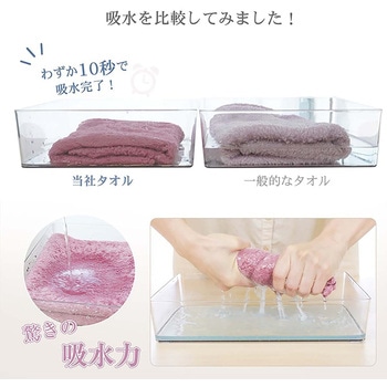 フェイスタオル 5色セット 万方商事