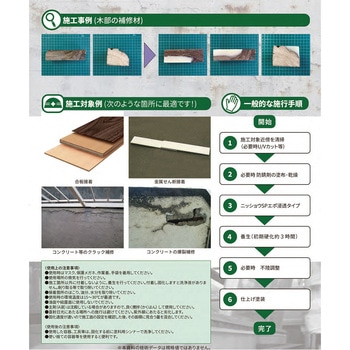 SPエポ 400ml(A液&B液) 施工用補修材 ニッショウ機器