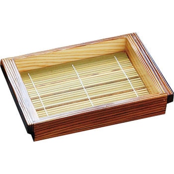 焼杉板そば 長角 用美(ヤマコー)