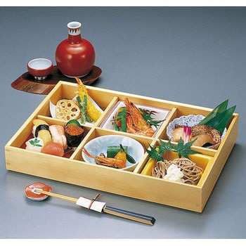 27056 木和美・六ツ切弁当 1個 用美(ヤマコー) 【通販モノタロウ】
