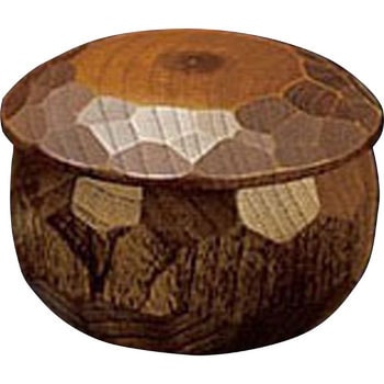 摺り漆木製飯器(蓋付) 用美(ヤマコー)