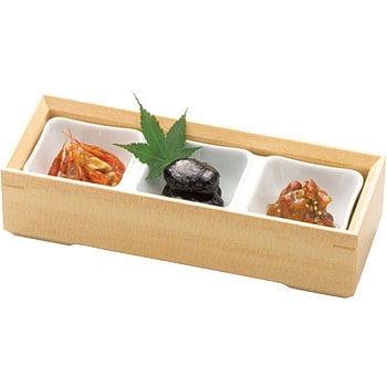 弥生白磁料理箱 - 用美(ヤマコー)