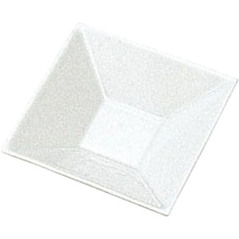 白磁正角皿(B) 用美(ヤマコー)