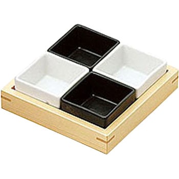 白木市松専用トレイ 用美(ヤマコー)