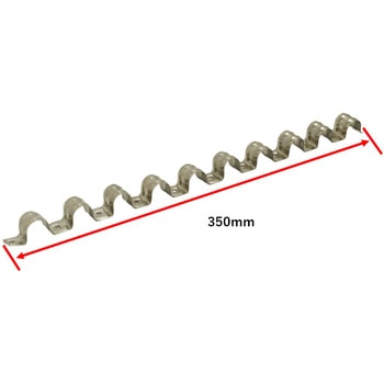 304ステンレス 10連配管サドルバンド 内径16mm 固定金具 bitstrong